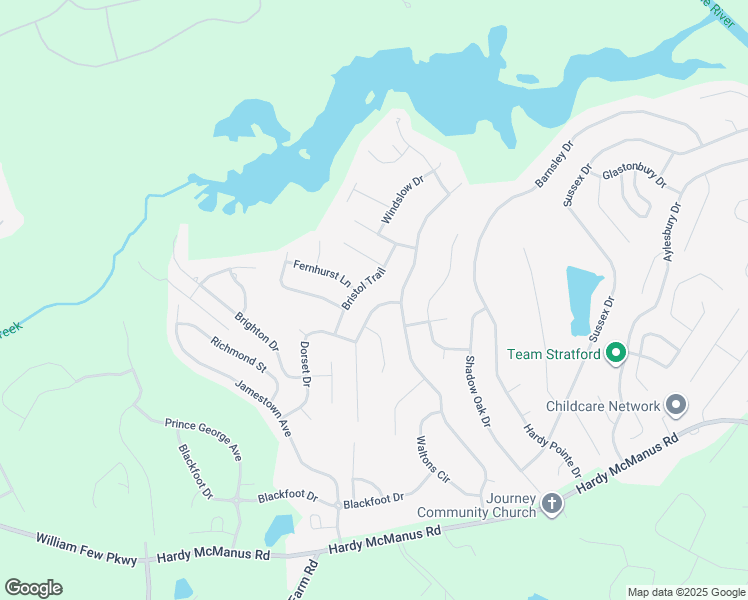 map of restaurants, bars, coffee shops, grocery stores, and more near 4858 Somerset Drive in Evans
