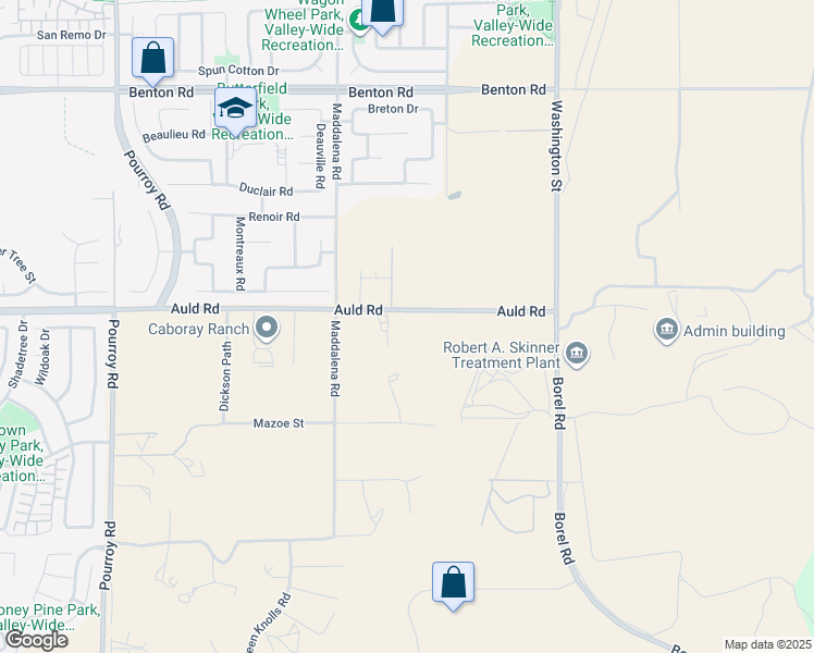 map of restaurants, bars, coffee shops, grocery stores, and more near 32625 Auld Road in Winchester