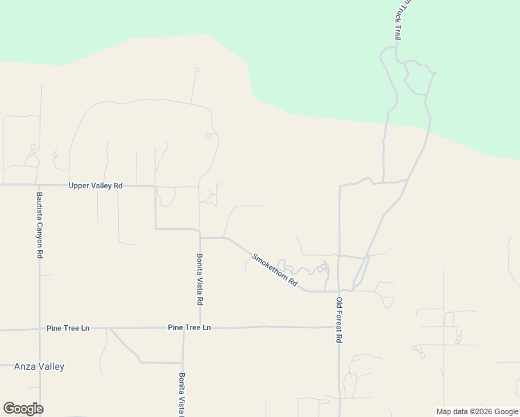 map of restaurants, bars, coffee shops, grocery stores, and more near Sierra Vista Road in Anza