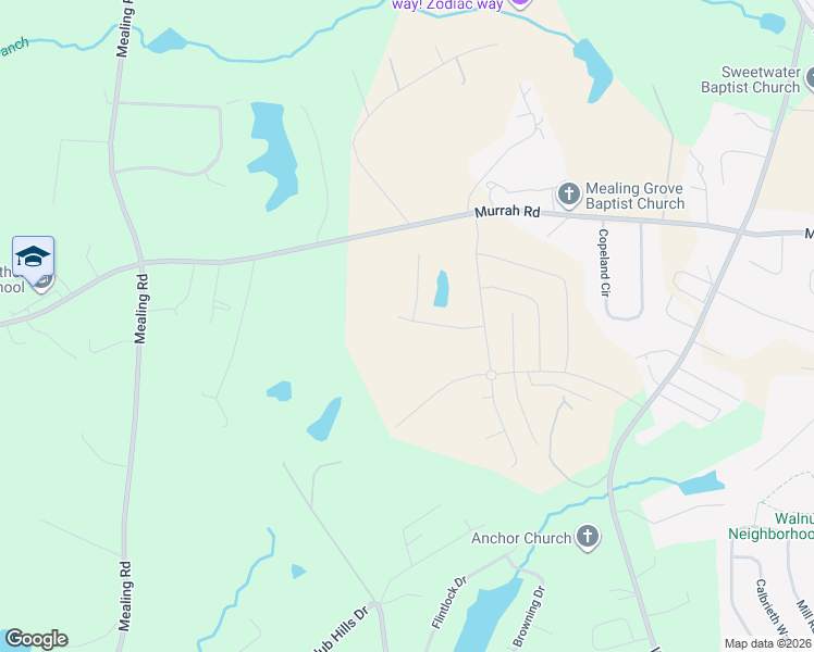 map of restaurants, bars, coffee shops, grocery stores, and more near 355 Murrah Road in North Augusta