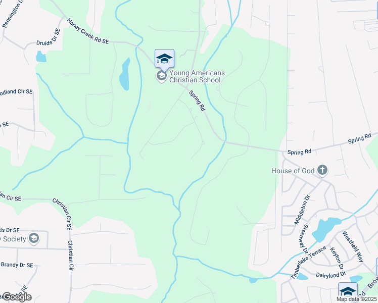 map of restaurants, bars, coffee shops, grocery stores, and more near 206 Lotus Lane in Covington