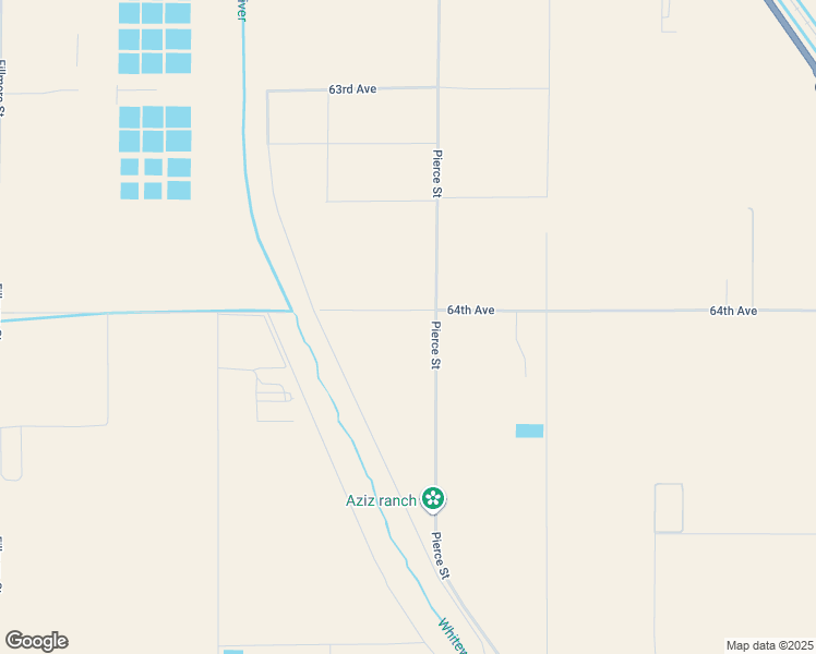 map of restaurants, bars, coffee shops, grocery stores, and more near 88961 64th Avenue in Thermal