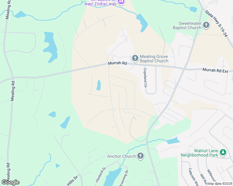 map of restaurants, bars, coffee shops, grocery stores, and more near 293 Murrah Road in North Augusta