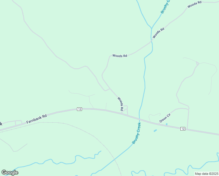map of restaurants, bars, coffee shops, grocery stores, and more near 917 Woods Road in Millport