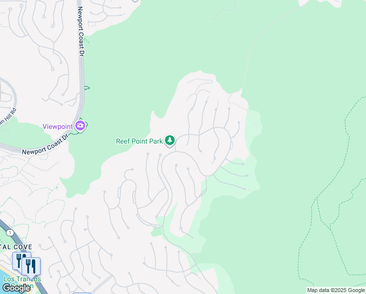 map of restaurants, bars, coffee shops, grocery stores, and more near 25 Spinnaker in Newport Beach