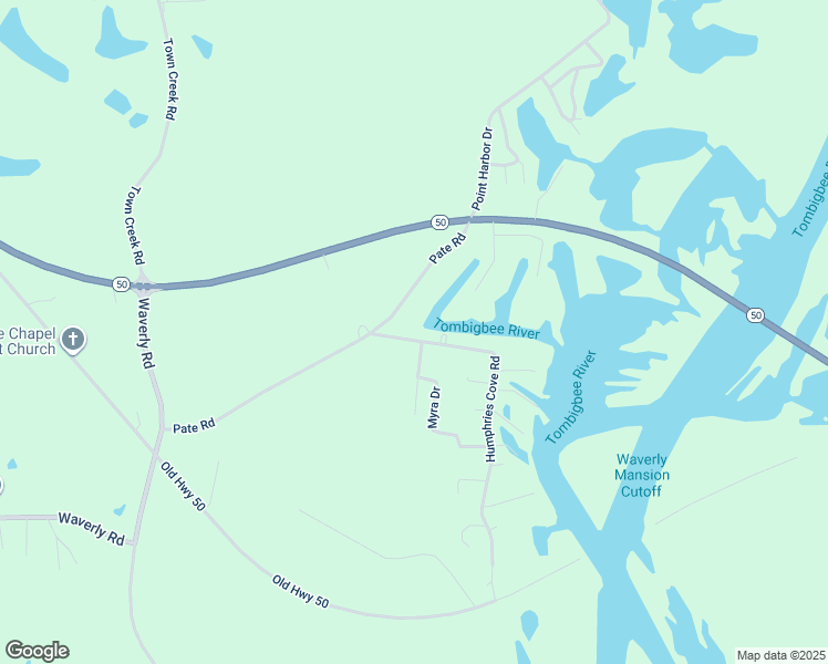 map of restaurants, bars, coffee shops, grocery stores, and more near 308 Humphries Cove Road in West Point