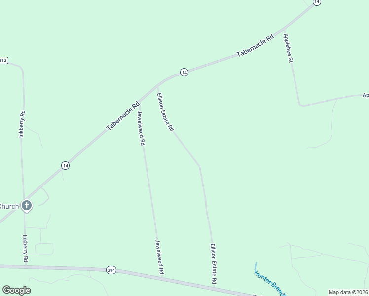 map of restaurants, bars, coffee shops, grocery stores, and more near 194 Ellison Estate Road in Salley