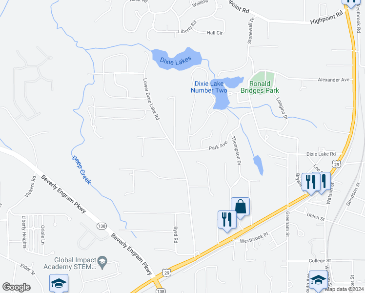 map of restaurants, bars, coffee shops, grocery stores, and more near 5379 Park Avenue in Union City