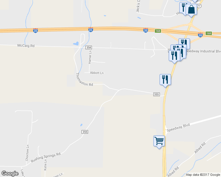 map of restaurants, bars, coffee shops, grocery stores, and more near 595 Thomaston Road in Lincoln