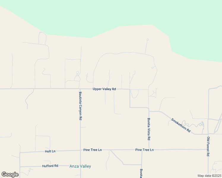 map of restaurants, bars, coffee shops, grocery stores, and more near Upper Valley Road in Anza