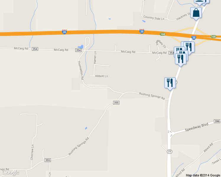 map of restaurants, bars, coffee shops, grocery stores, and more near 418 Thomaston Rd in Lincoln