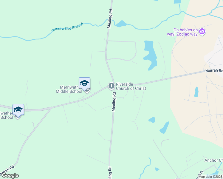 map of restaurants, bars, coffee shops, grocery stores, and more near 293 Murrah Road in North Augusta