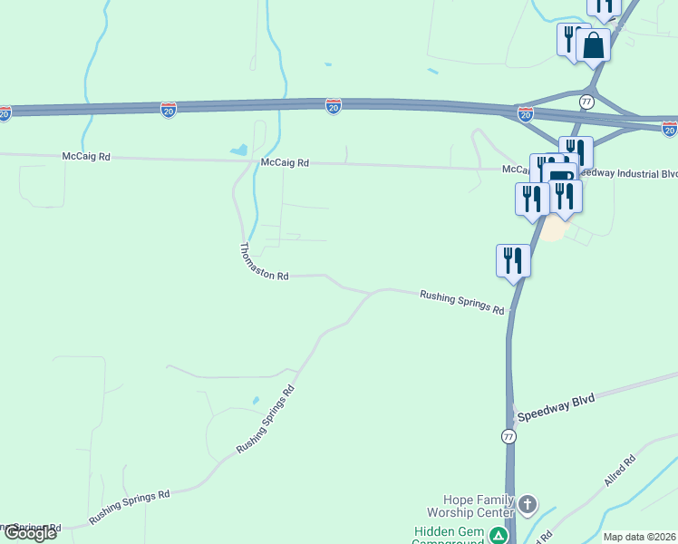 map of restaurants, bars, coffee shops, grocery stores, and more near 595 Thomaston Road in Lincoln