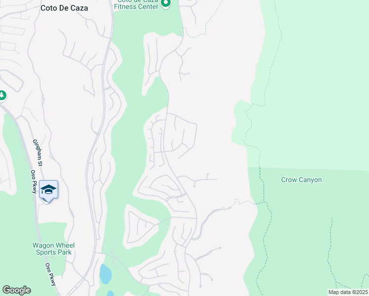 map of restaurants, bars, coffee shops, grocery stores, and more near 39 Van Gogh Way in Coto de Caza