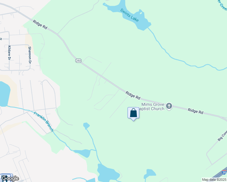 map of restaurants, bars, coffee shops, grocery stores, and more near 767 Ridge Road in North Augusta