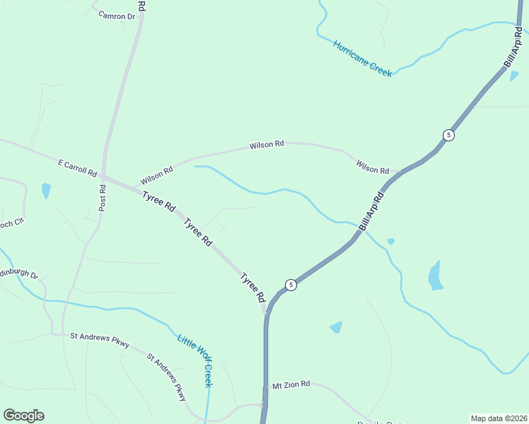 map of restaurants, bars, coffee shops, grocery stores, and more near 8020 Tristan Way in Whitesburg