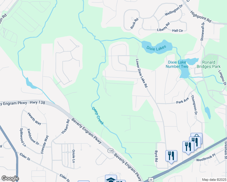 map of restaurants, bars, coffee shops, grocery stores, and more near Manor Hill Drive in Union City