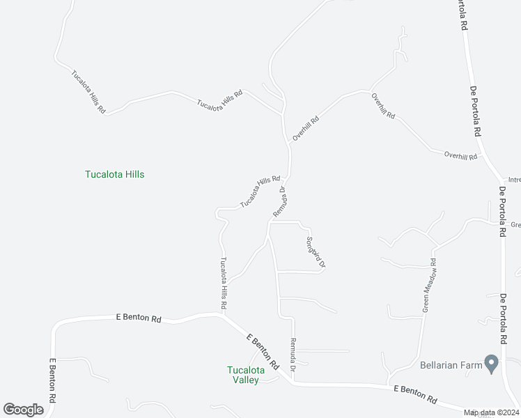 map of restaurants, bars, coffee shops, grocery stores, and more near 37105 Remuda Drive in Temecula