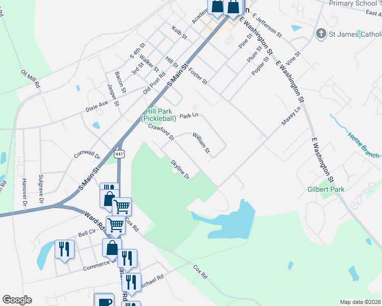 map of restaurants, bars, coffee shops, grocery stores, and more near 990 Crawford Street in Madison