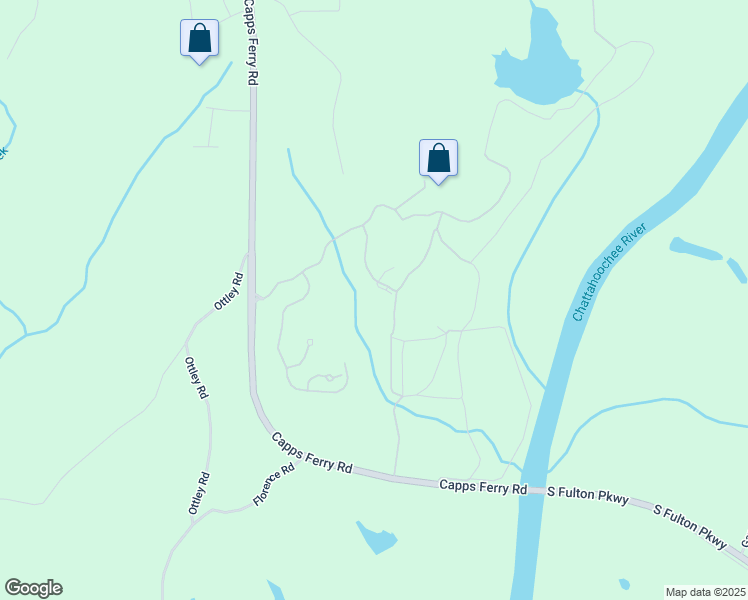 map of restaurants, bars, coffee shops, grocery stores, and more near 7128 Lunker Lake Drive in Douglasville