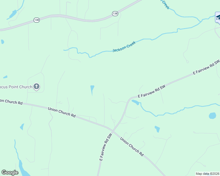 map of restaurants, bars, coffee shops, grocery stores, and more near 3206 East Fairview Road Southwest in Stockbridge