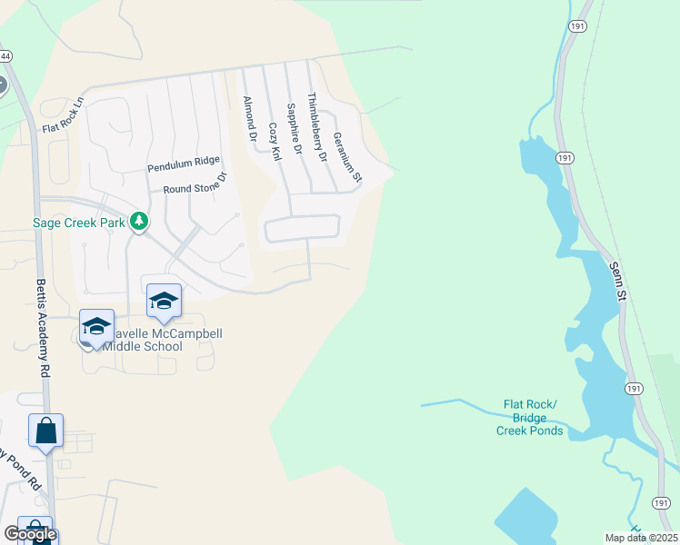 map of restaurants, bars, coffee shops, grocery stores, and more near 548 Twin View Court in Graniteville