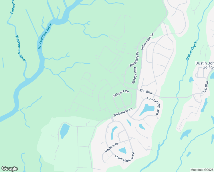 map of restaurants, bars, coffee shops, grocery stores, and more near 4047 McKinney Drive in Murrells Inlet