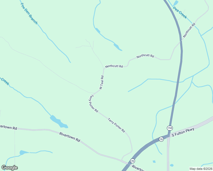 map of restaurants, bars, coffee shops, grocery stores, and more near 6220 Petersburg Road in Fairburn