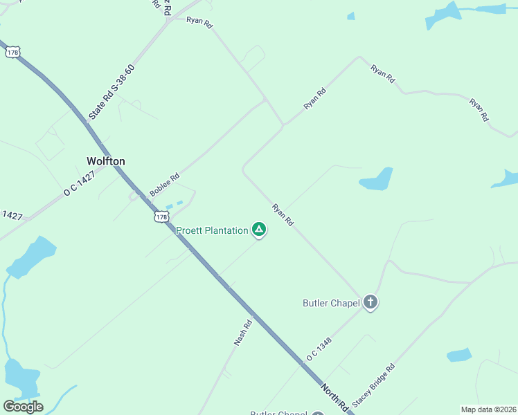 map of restaurants, bars, coffee shops, grocery stores, and more near 499 Ryan Road in Orangeburg