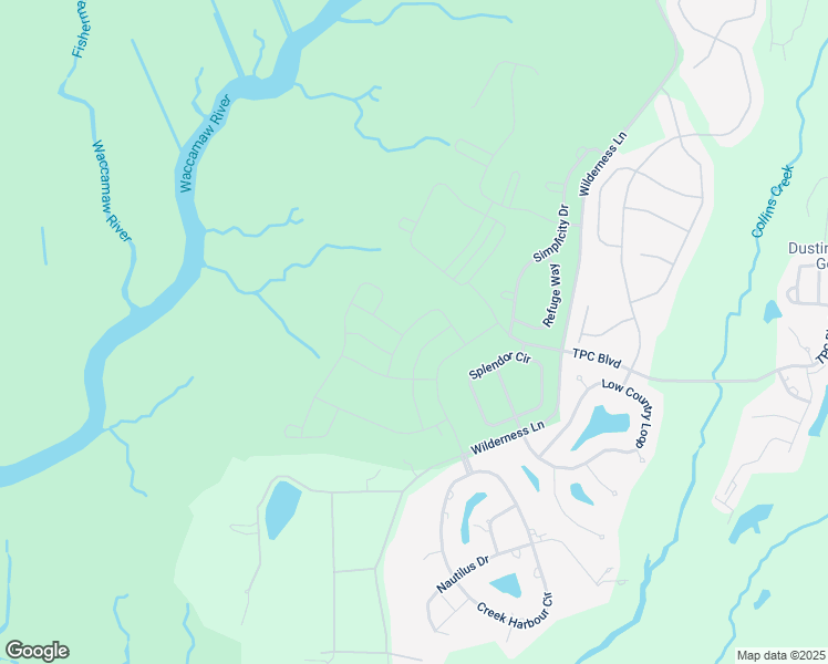 map of restaurants, bars, coffee shops, grocery stores, and more near 4047 McKinney Drive in Murrells Inlet