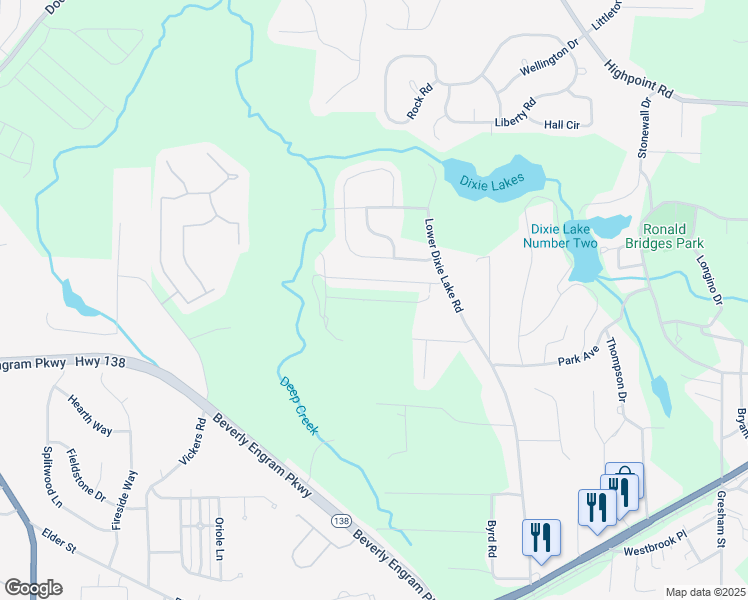 map of restaurants, bars, coffee shops, grocery stores, and more near Manor Hill Drive in Union City