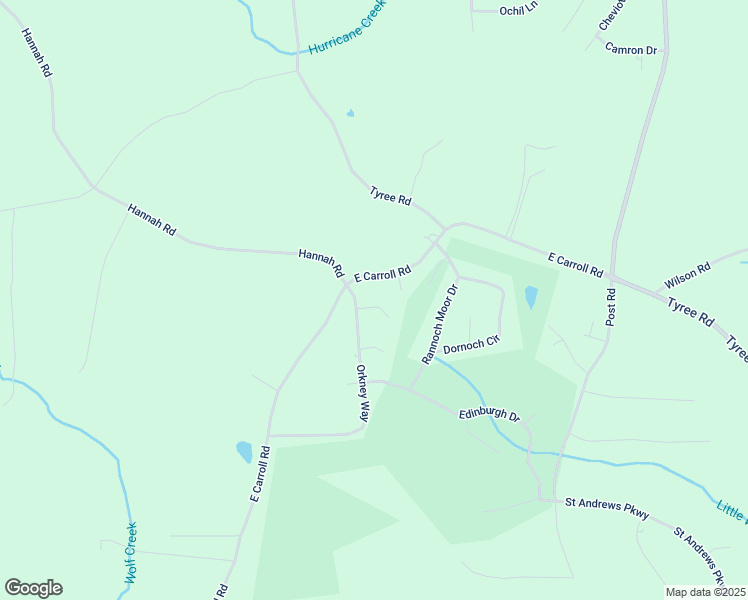 map of restaurants, bars, coffee shops, grocery stores, and more near 9124 Grampian Court in Winston
