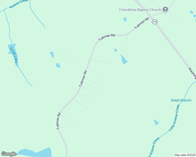 map of restaurants, bars, coffee shops, grocery stores, and more near 5532 Tubman Road in Appling