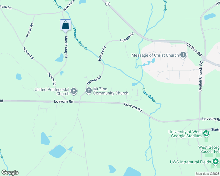 map of restaurants, bars, coffee shops, grocery stores, and more near 70 Gees Lane in Carrollton