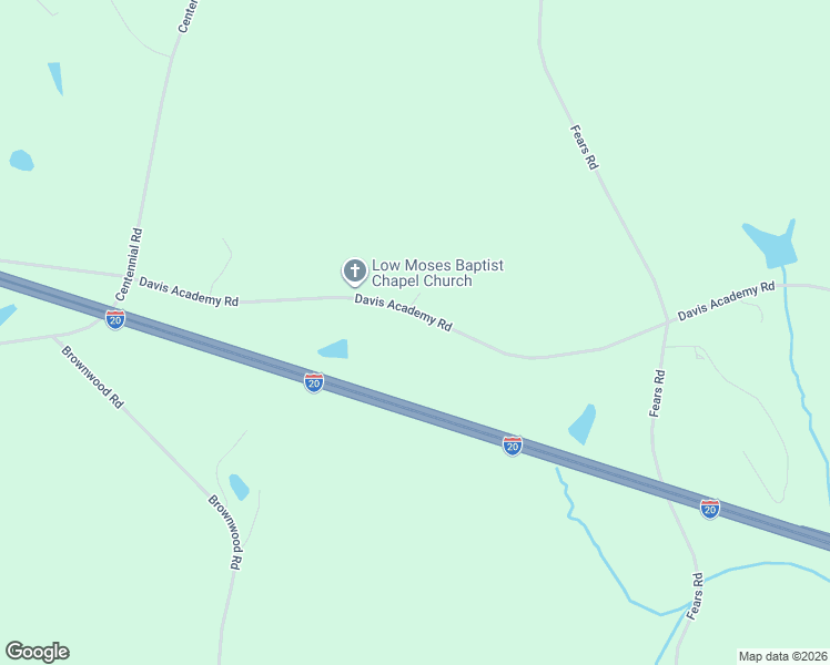 map of restaurants, bars, coffee shops, grocery stores, and more near 3160 Davis Academy Road in Rutledge