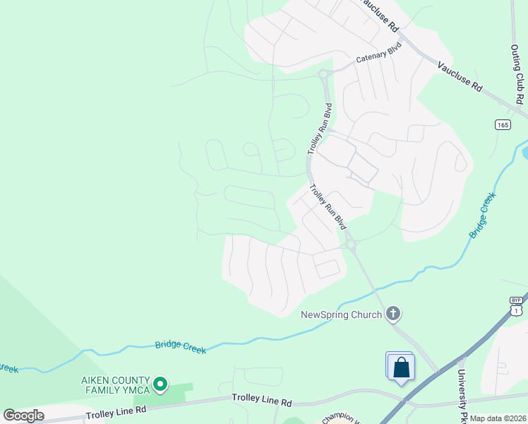 map of restaurants, bars, coffee shops, grocery stores, and more near 3048 Gobbler Court in Aiken