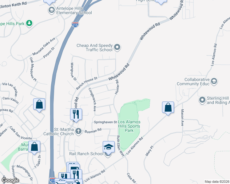 map of restaurants, bars, coffee shops, grocery stores, and more near 27933 Canyon Hills Way in Murrieta