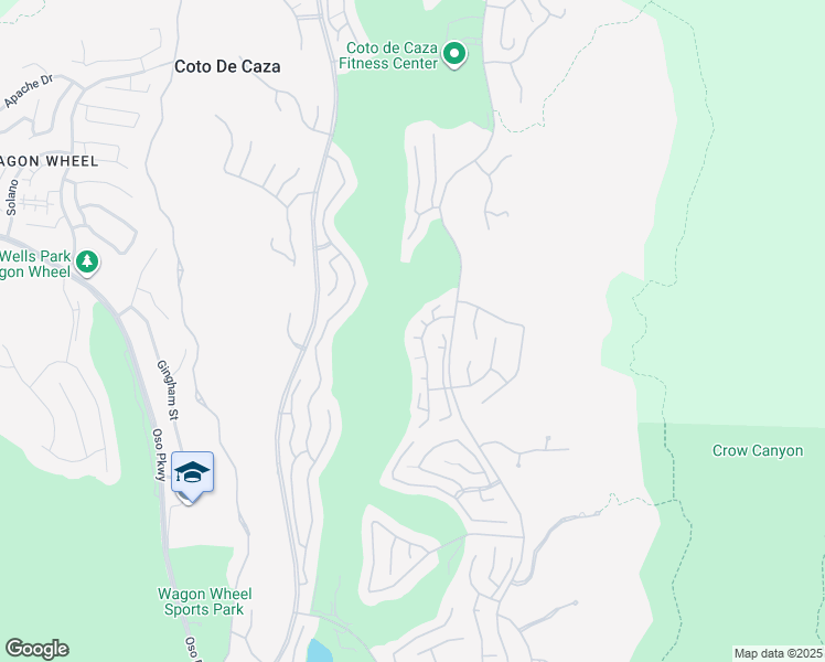 map of restaurants, bars, coffee shops, grocery stores, and more near 5 Rockrose Court in Coto de Caza