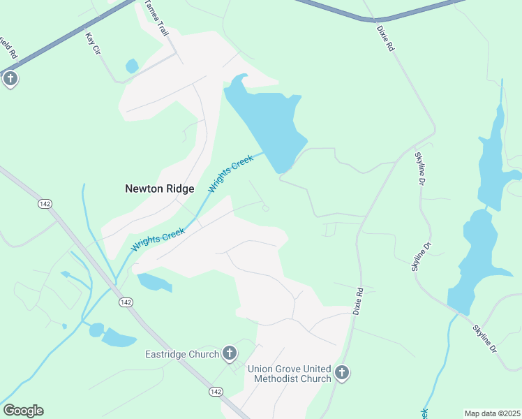 map of restaurants, bars, coffee shops, grocery stores, and more near 15 Tall Oaks Trail in Covington