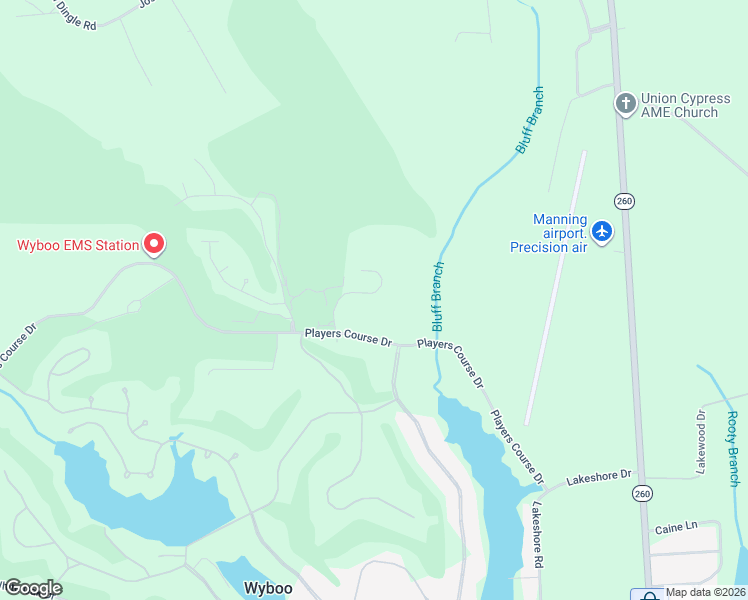 map of restaurants, bars, coffee shops, grocery stores, and more near 1160 Warrens Way in Manning