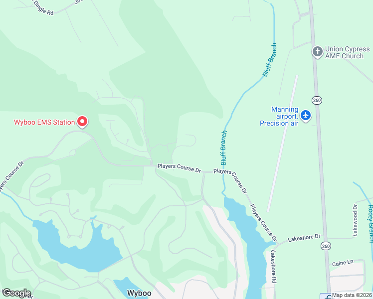 map of restaurants, bars, coffee shops, grocery stores, and more near 1160 Warrens Way in Manning