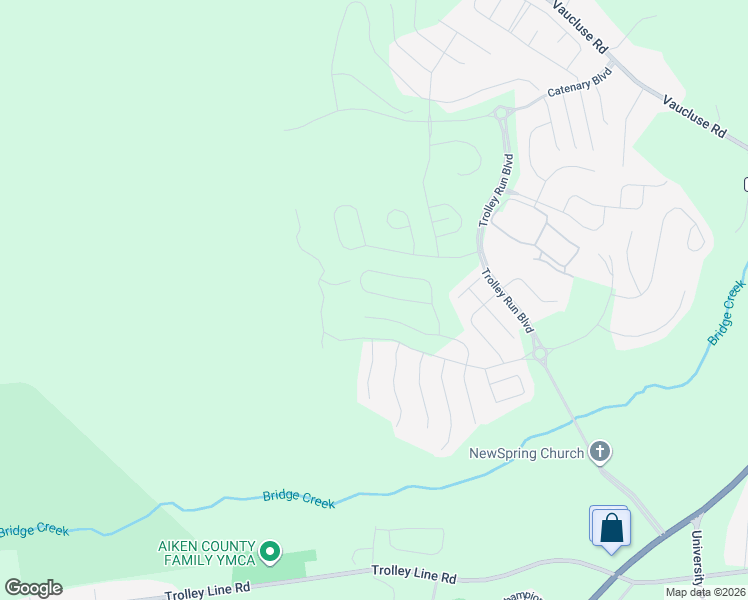 map of restaurants, bars, coffee shops, grocery stores, and more near 9166 Keagen Boulevard in Aiken