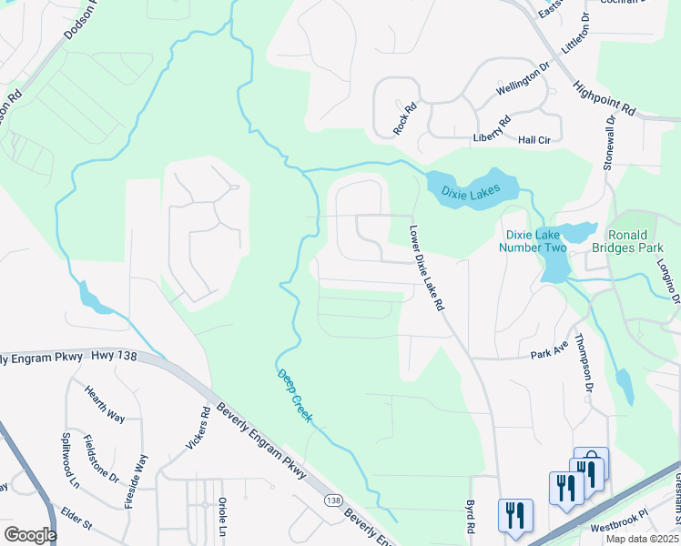 map of restaurants, bars, coffee shops, grocery stores, and more near 5543 Union Pointe Place in Union City