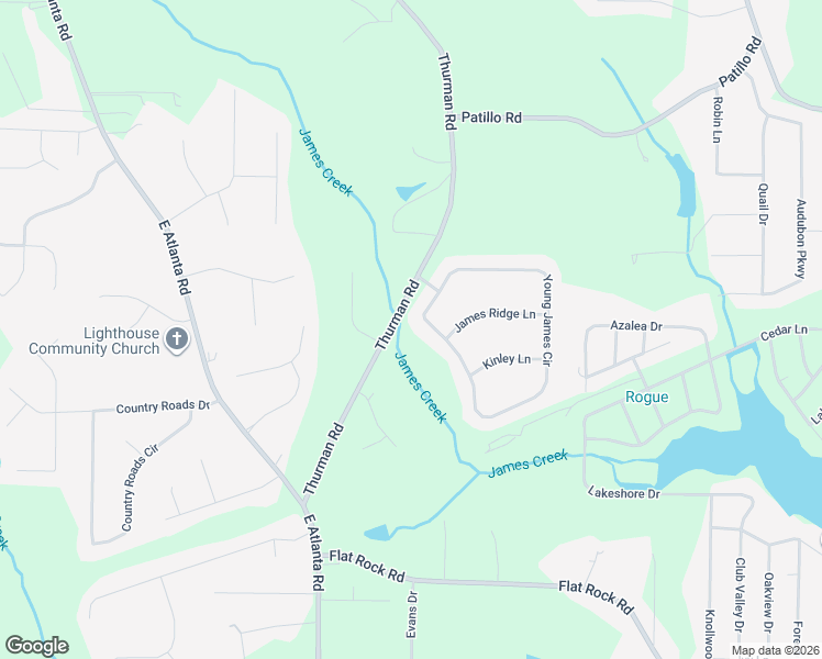 map of restaurants, bars, coffee shops, grocery stores, and more near 700 Whitefield Court in Stockbridge