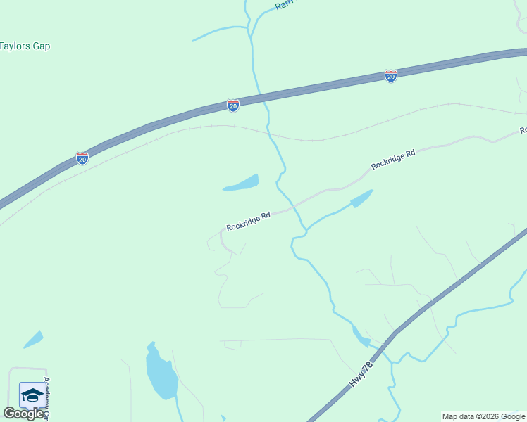 map of restaurants, bars, coffee shops, grocery stores, and more near 781 Rock Ridge Road in Pell City