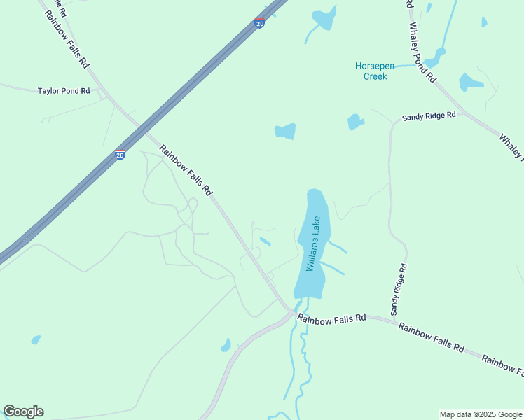 map of restaurants, bars, coffee shops, grocery stores, and more near 498 Rainbow Falls Road in Graniteville
