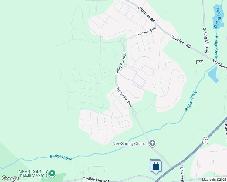 map of restaurants, bars, coffee shops, grocery stores, and more near 3004 Gobbler Court in Aiken