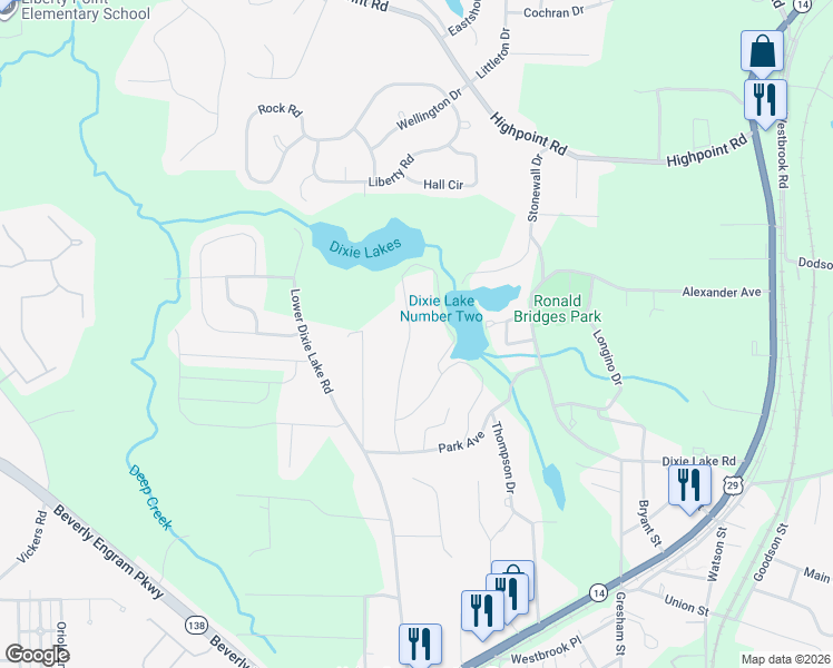 map of restaurants, bars, coffee shops, grocery stores, and more near 6146 Forrest Avenue in Union City