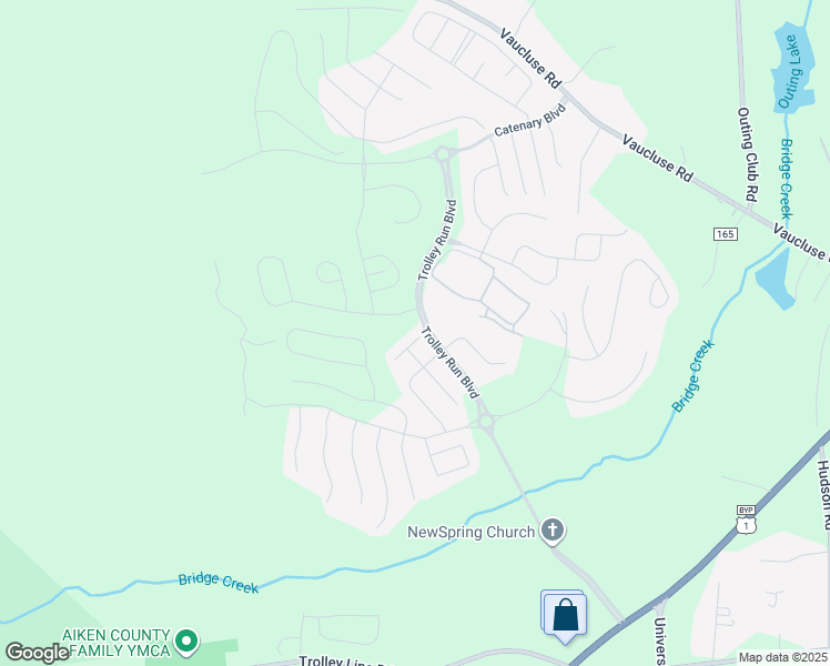 map of restaurants, bars, coffee shops, grocery stores, and more near 3004 Gobbler Court in Aiken