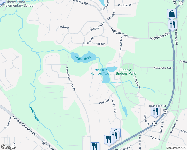 map of restaurants, bars, coffee shops, grocery stores, and more near 6146 Forrest Avenue in Union City